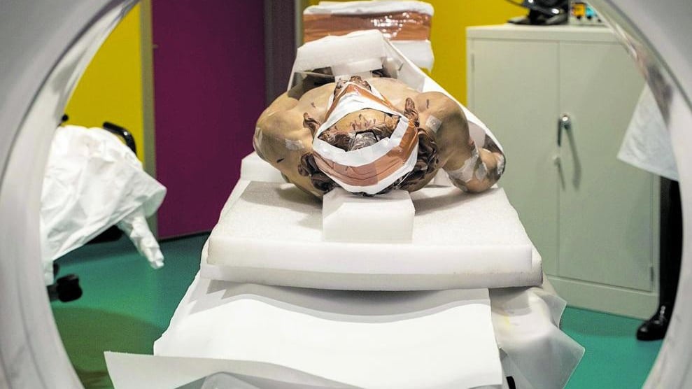 La Tac fatta a sculture e quadri per scoprirne i segreti