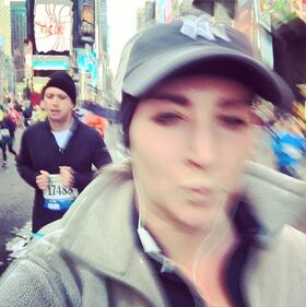 La runner corteggiatrice: selfie con gli atleti più belli 2