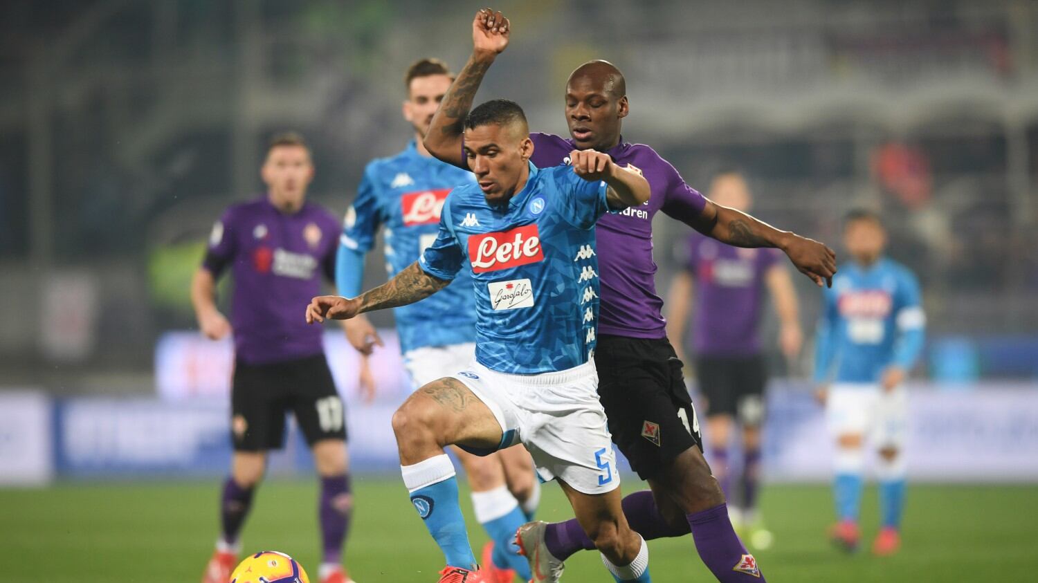 Il Napoli con il mal di gol. Firenze è ancora stregata