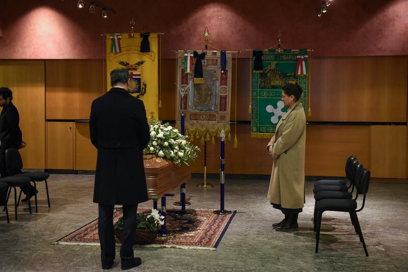 La camera ardente di Gualtiero Marchesi 7