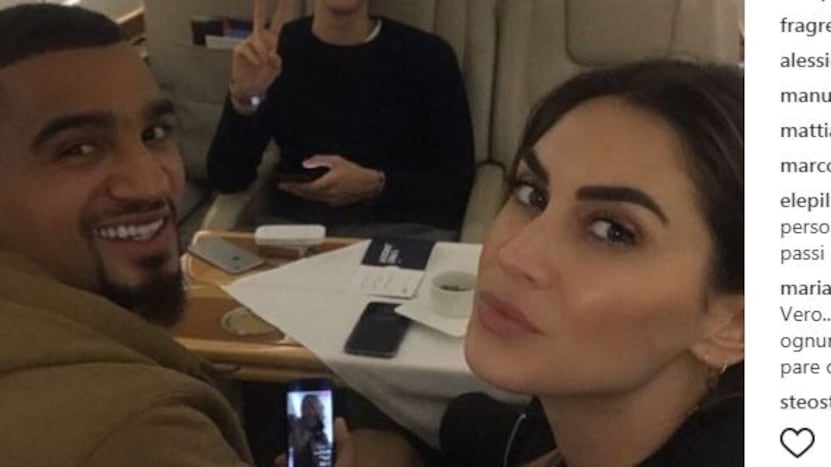 Boateng e Satta nel mirino dei social per il jet privato per Dubai