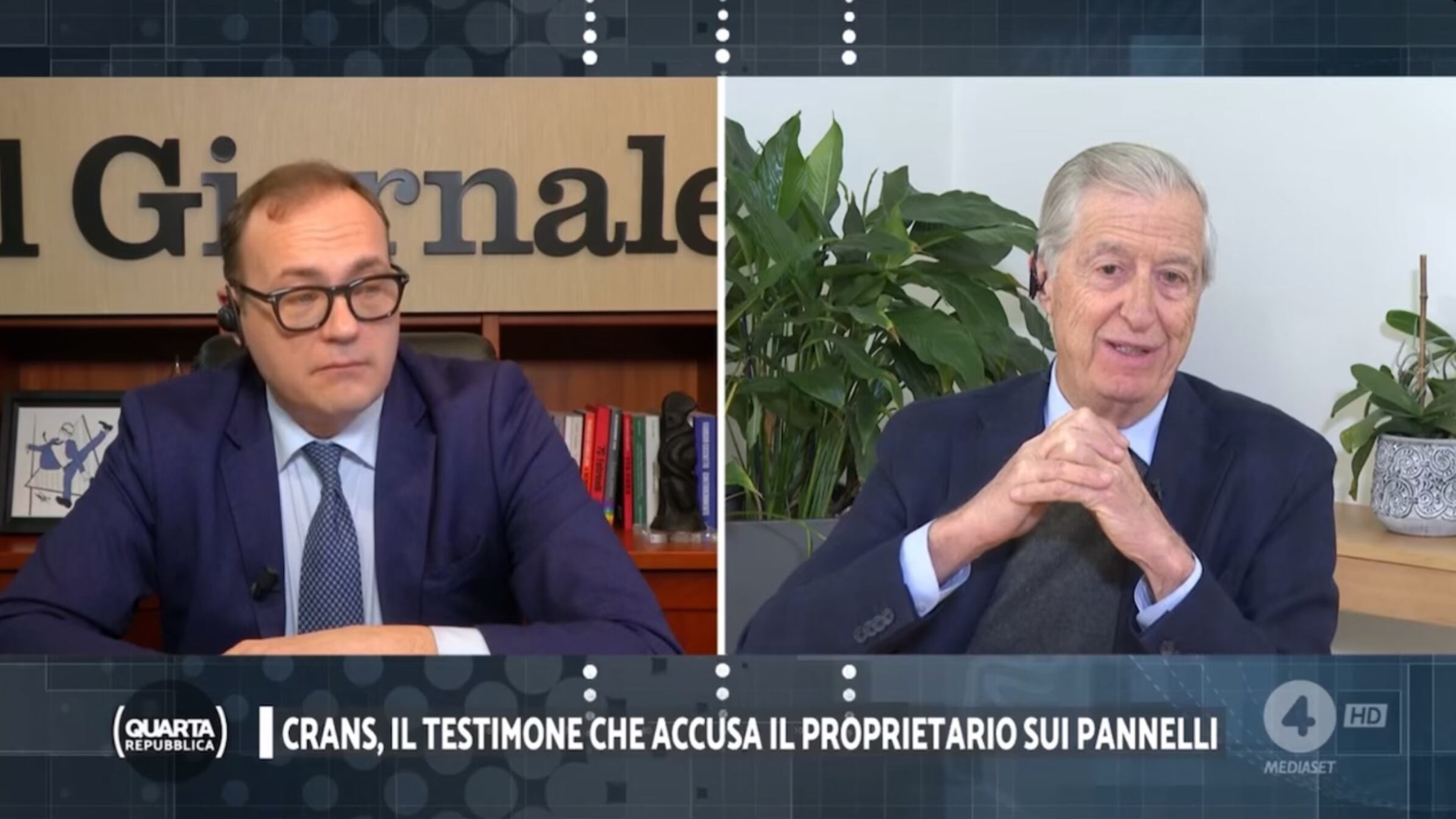 "Qui non assecondiamo le tesi dei media". E Cerno gela l'ex magistrato su Crans Montana: "Orgoglioso di non essere svizzero"