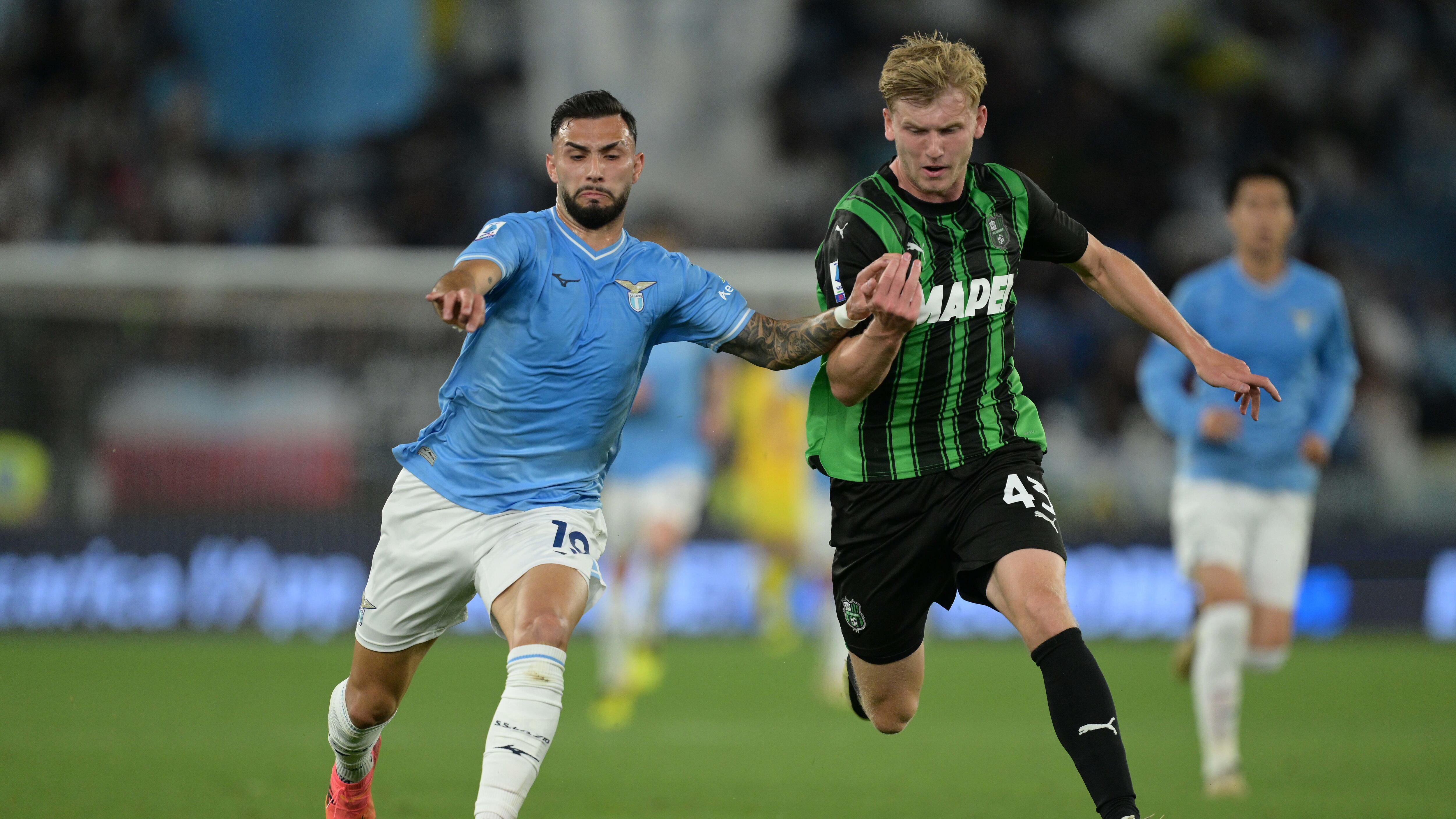 Prima la magia di Zaccagni, poi la zampata di Viti: finisce 1-1 tra Lazio e Sassuolo