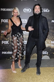 Clizia Incorvaia e Francesco Sarcina alla presentazione dei palinsesti FOX (2016)