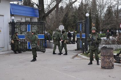 Quartier generale della Matina a Sebastopoli occupato dai russi