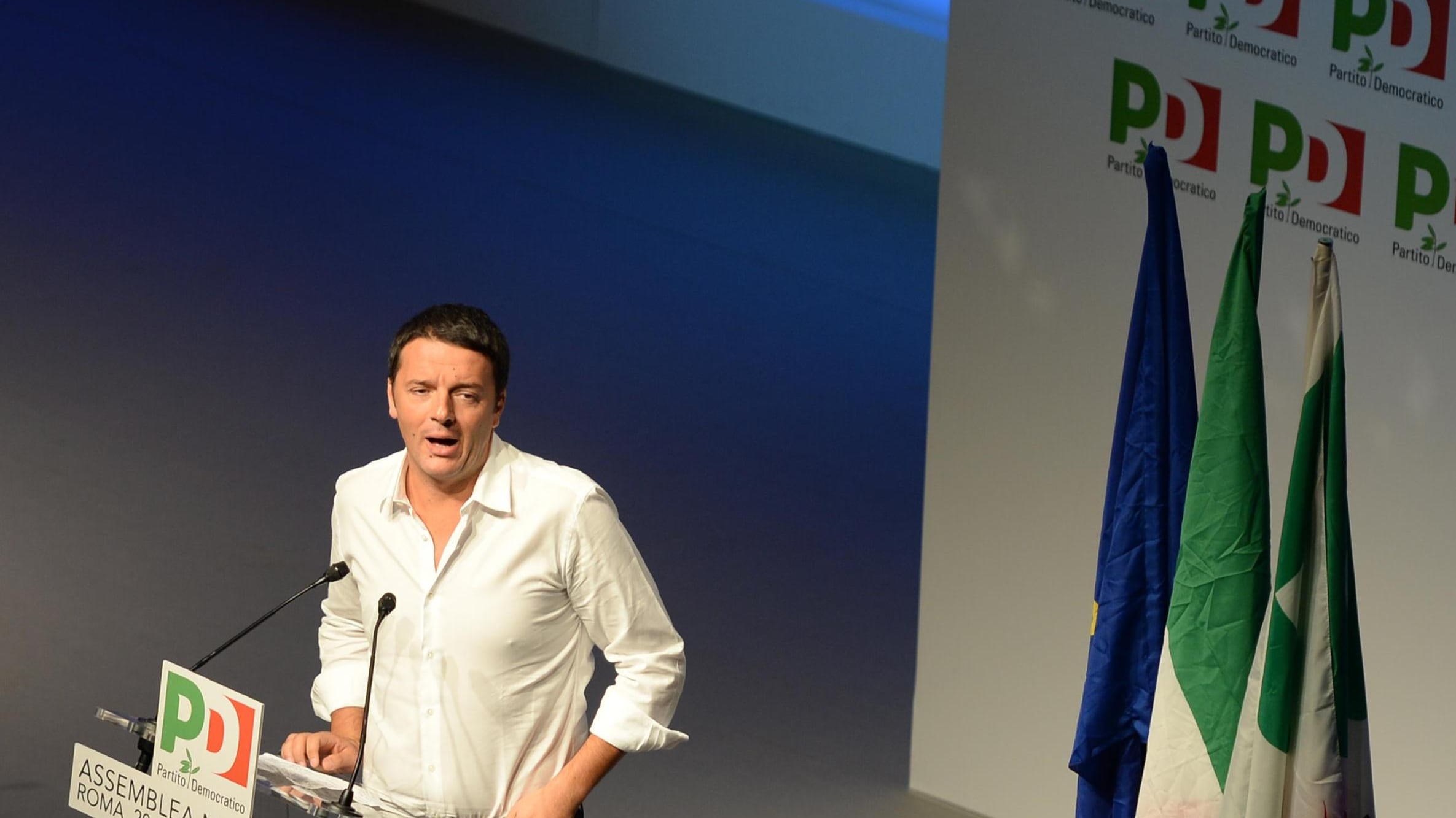 Assemblea nazionale Pd, bordata di Renzi a Letta