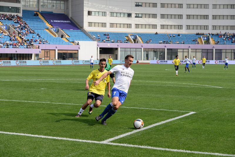 Il "Legend team" italiano porta il calcio in Cina 14