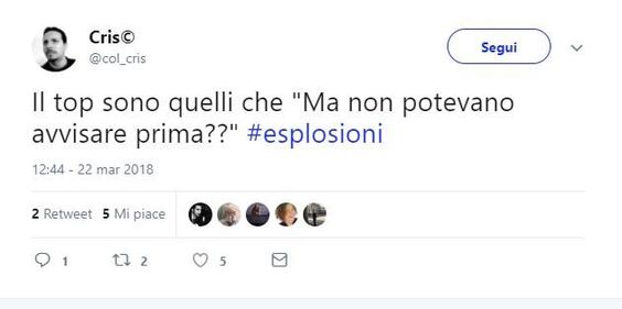 Dopo i boati scoppia l'ironia sui social 5