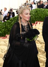 Met Gala 18: Rihanna con la mitra e Madonna con la veletta 5