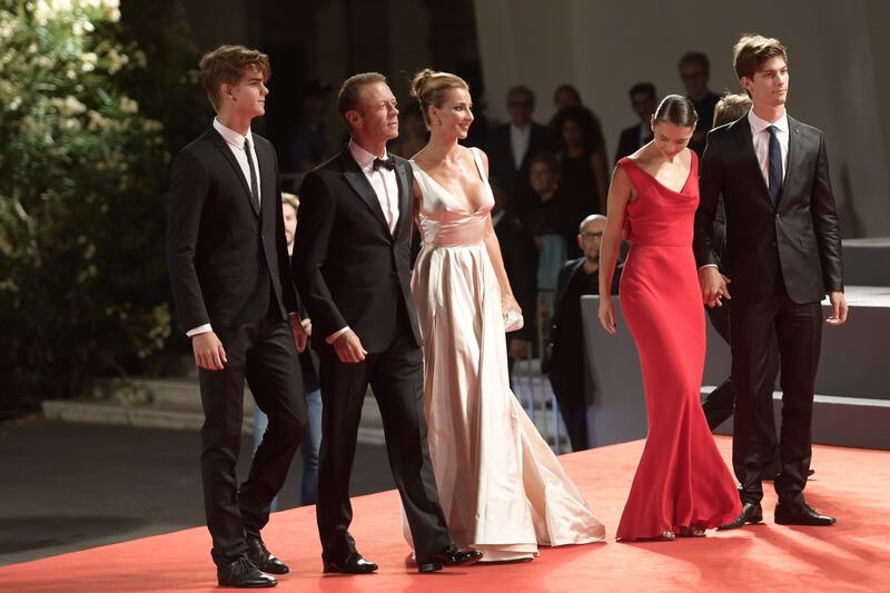 Rocco Siffredi e famiglia alla Mostra del Cinema di Venezia 7