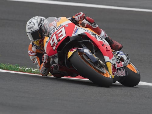 Gp Valencia, Marquez è in pole Dovizioso è solo nono in griglia