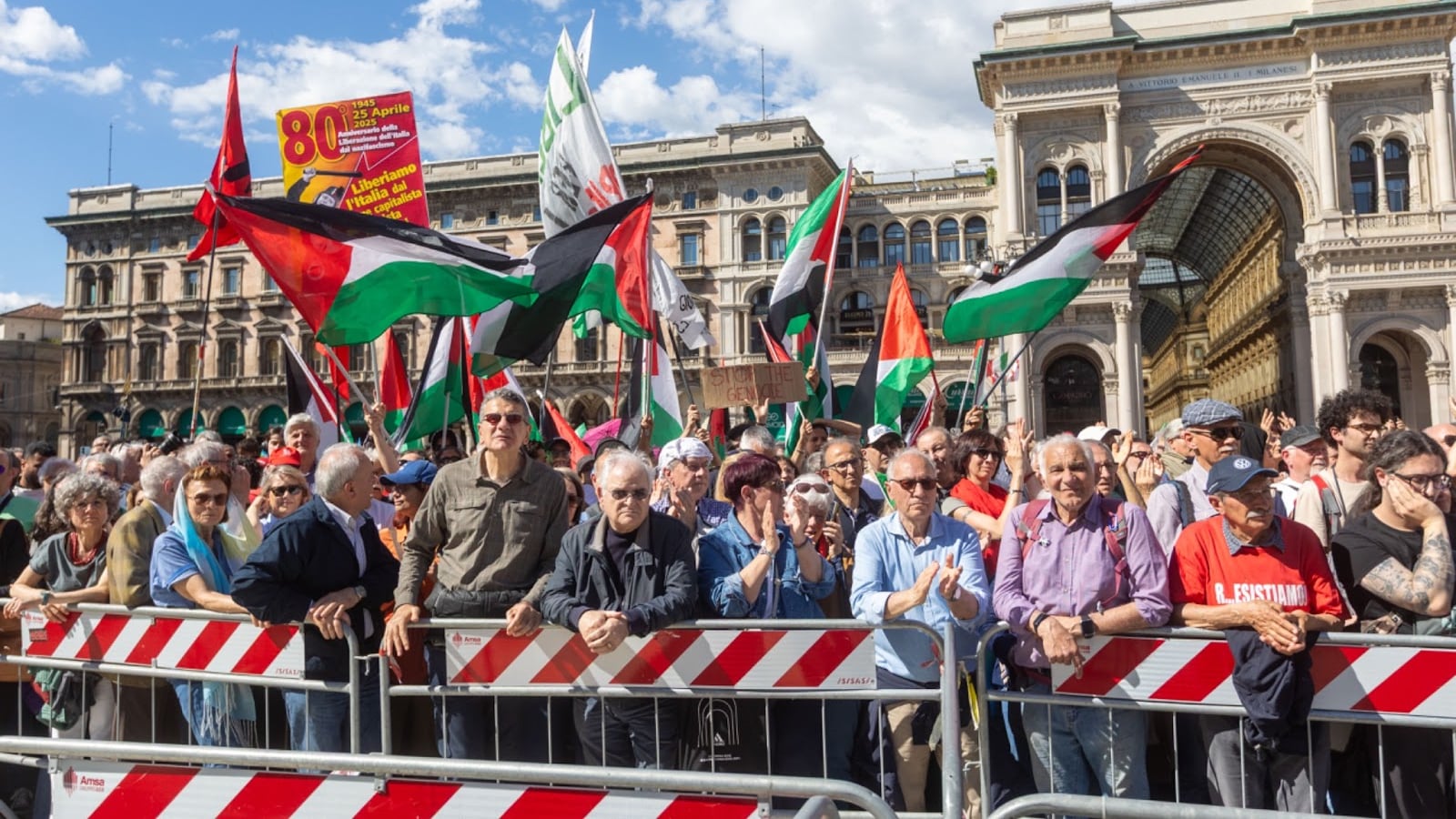 Gli antagonisti preparano un 25 Aprile di "intifada"