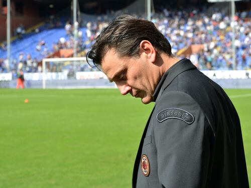 Montella: "Lasciare il Milan fa male"