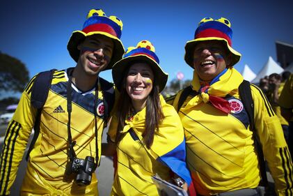 Brasile 2014, i coloratissimi supporters 3
