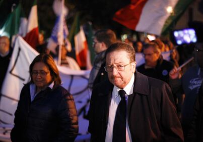 Marcia in solidarietà del pensionato 5