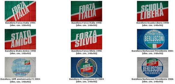 Spille, cravatte e profumi: è Forza Italia-mania 1