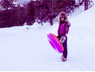 Rihanna, festa sulla neve per i 26 anni 2