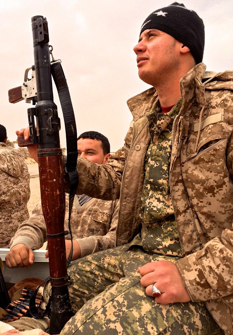 Le milizie di Misurata schierate intorno a Sirte 8