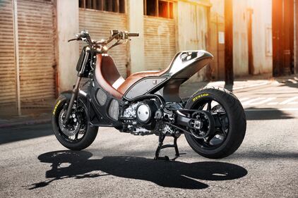 Yamaha TMax Hypermodified by Roland Sands 1