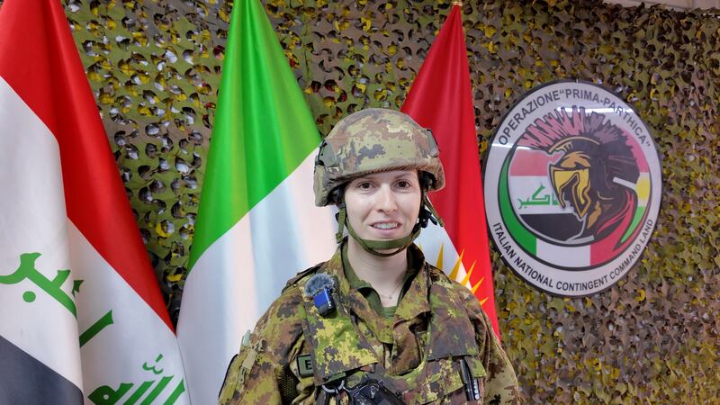 Dentro la base italiana ad Erbil 9