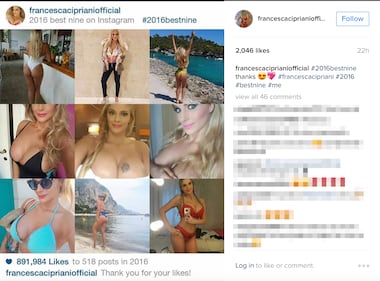 Francesca Cipriani hot, le foto più sexy del 2016 2
