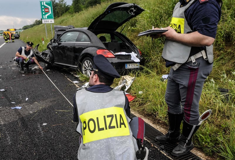 Buonanno, le foto dell'incidente mortale 2