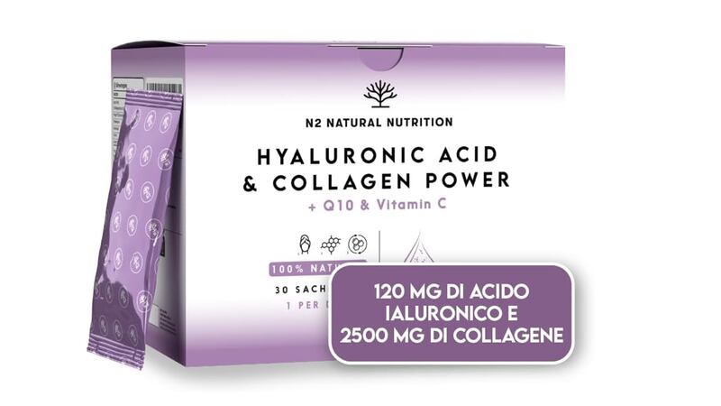 N2 Natural Nutrition collagene e acido ialuronico