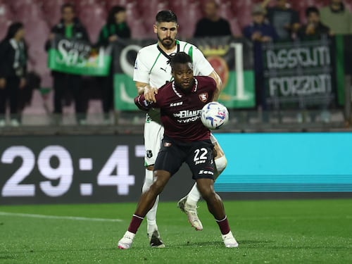 Salernitana-Sassuolo, i granata recuperano un doppio svantaggio