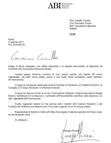 La lettera di Mussari 1