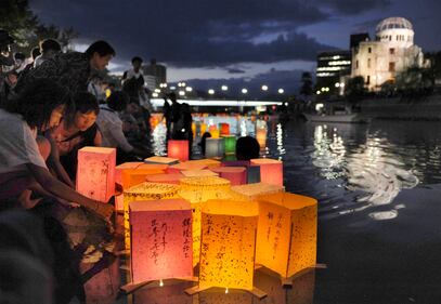Hiroshima, celebrazioni in ricorda della bomba
