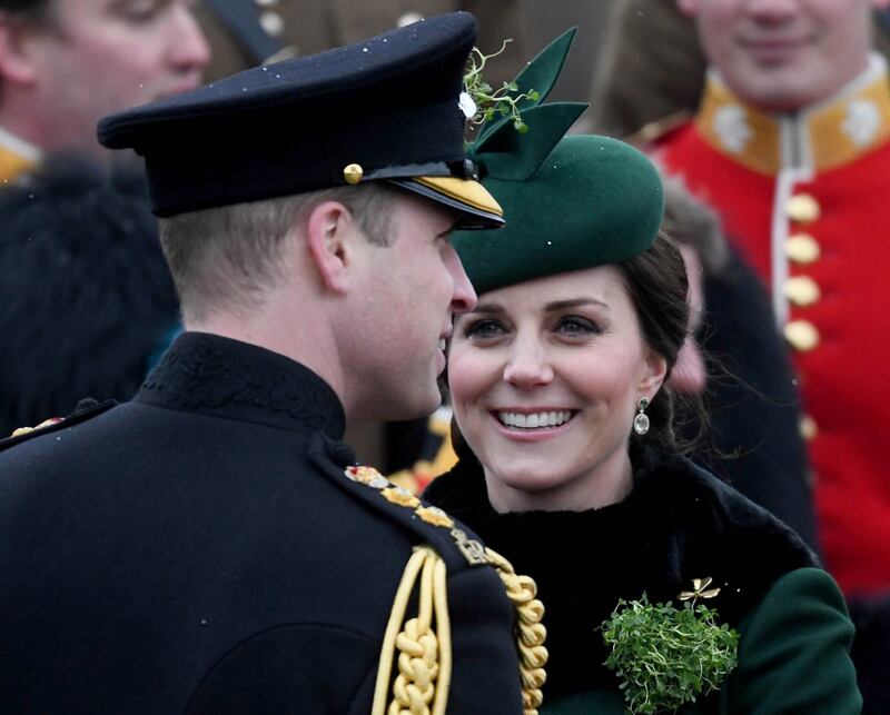 Kate Middleton in verde per San Patrizio 1