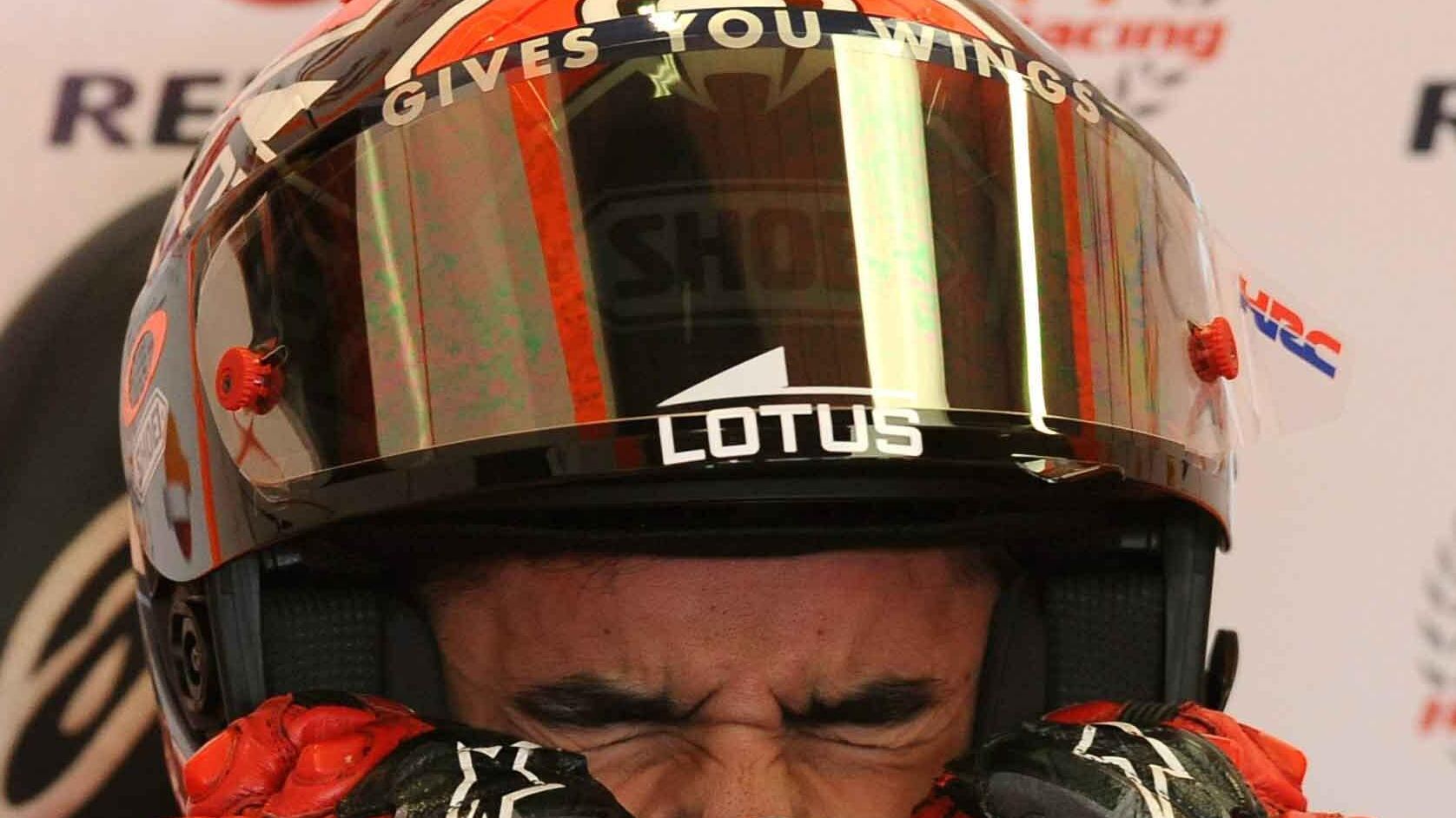 Roulette-gomme: Marquez più forte dei piagnistei