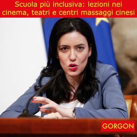 La satira del giorno: scuola più inclusiva, lezioni nei cinema, teatri e centri massaggi cinesi 1