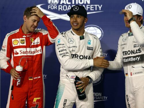 Bahrain, Hamilton re della pole, ma la Ferrari c'è