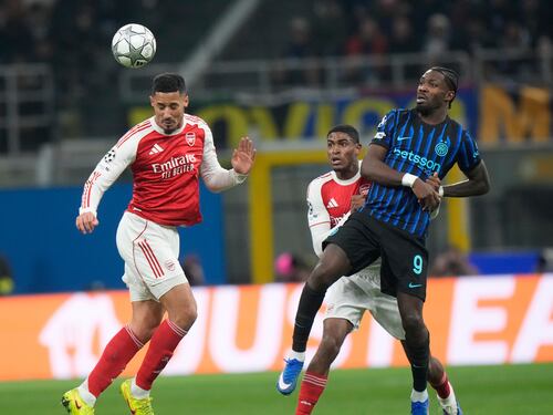 Champions, l’Inter si batte bene ma viene sconfitta 3-1 al Meazza dall’Arsenal
