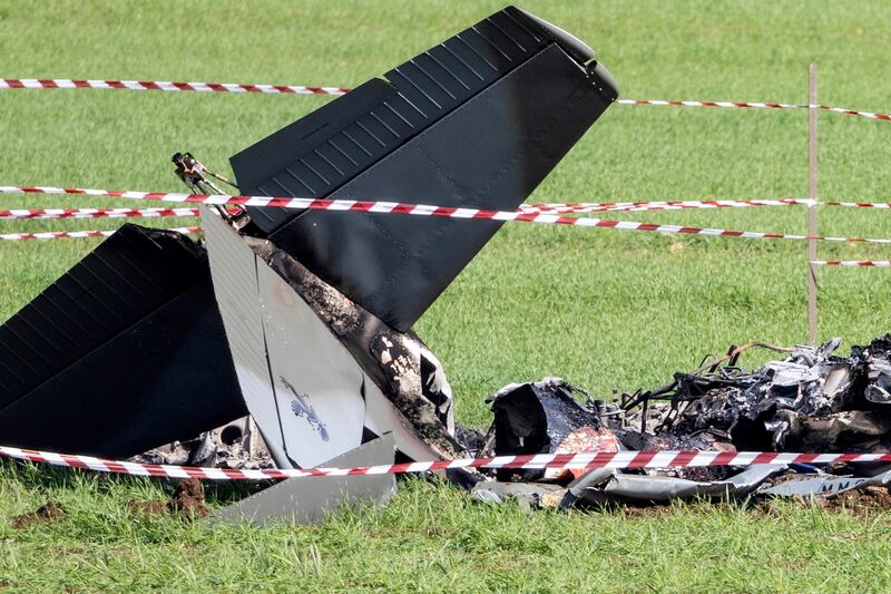 incidente aereo guidonia