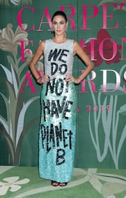 Parata di vip al Green Carpet Fashion Awards 2019 9