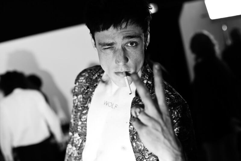 Il backstage punk di una sfilata di Vivienne Westwood