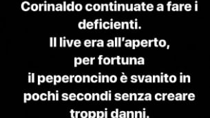 Ancora spray urticante Ma Salmo evita la strage