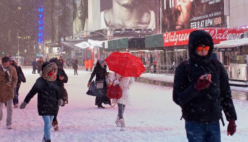 New York deserta per la tempesta 2
