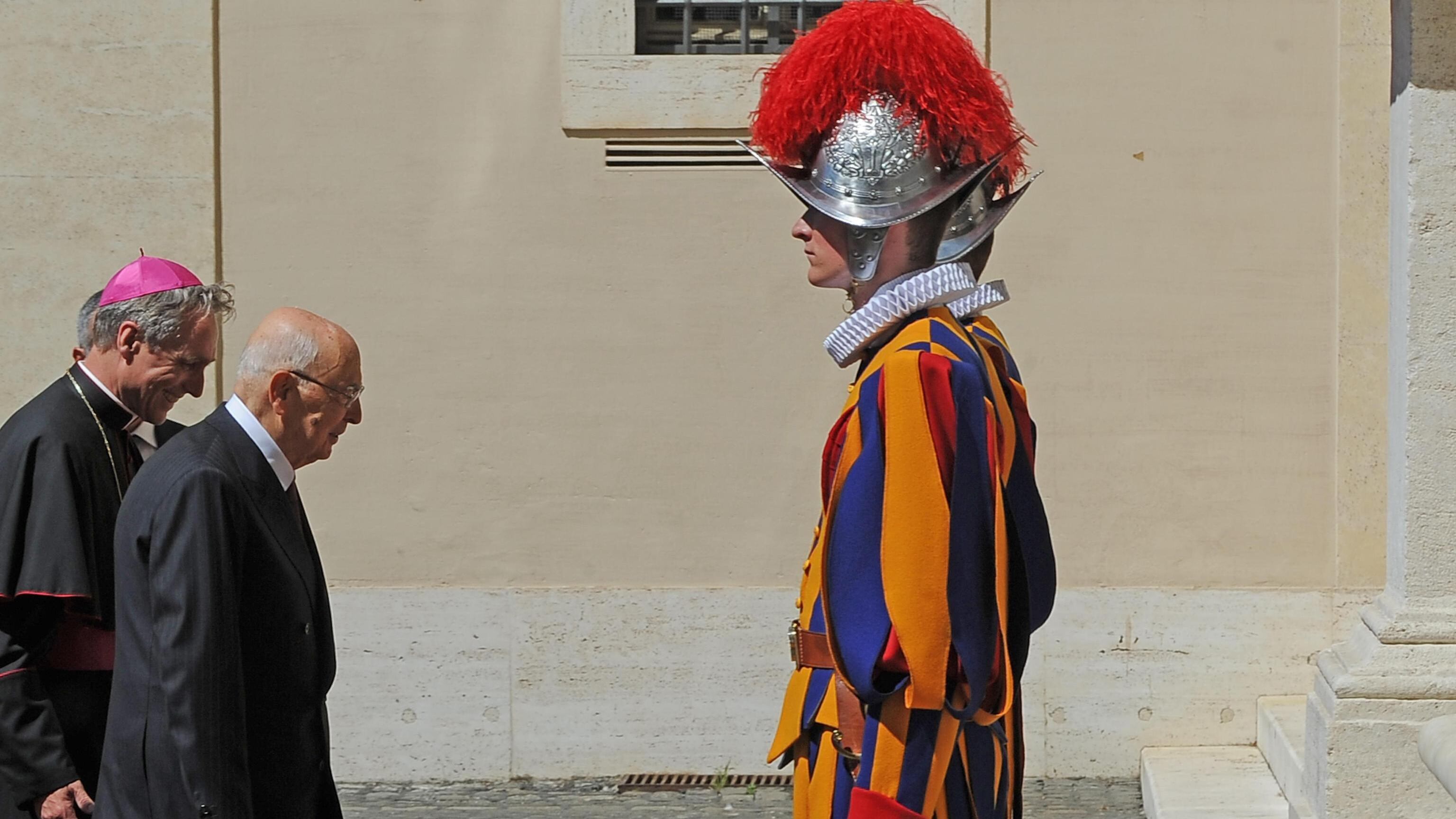 Visita ufficiale di Napolitano in Vaticano