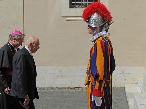 Visita ufficiale di Napolitano in Vaticano