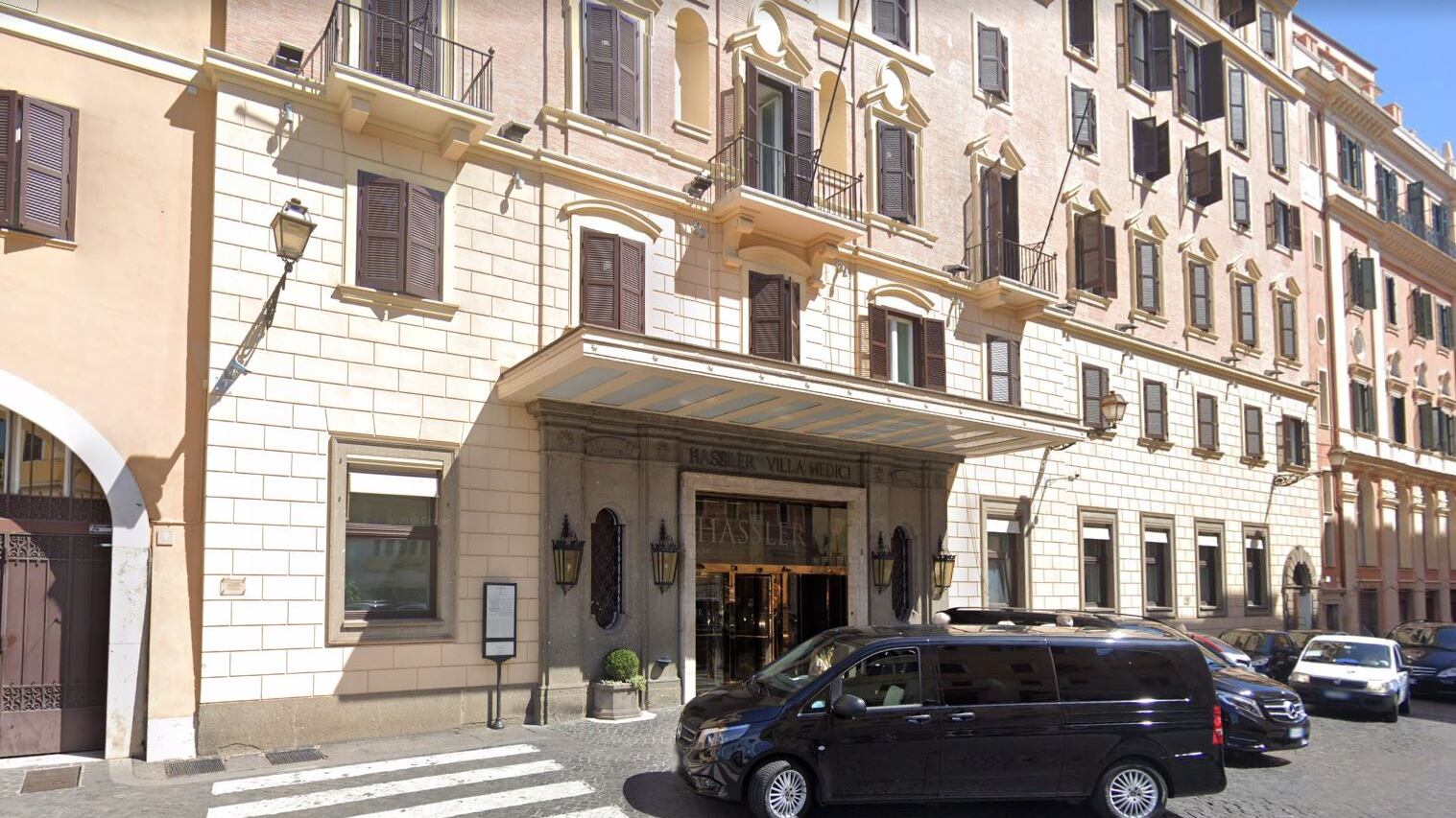 Roma, individuato l'autore del furto all'Hotel Hassler