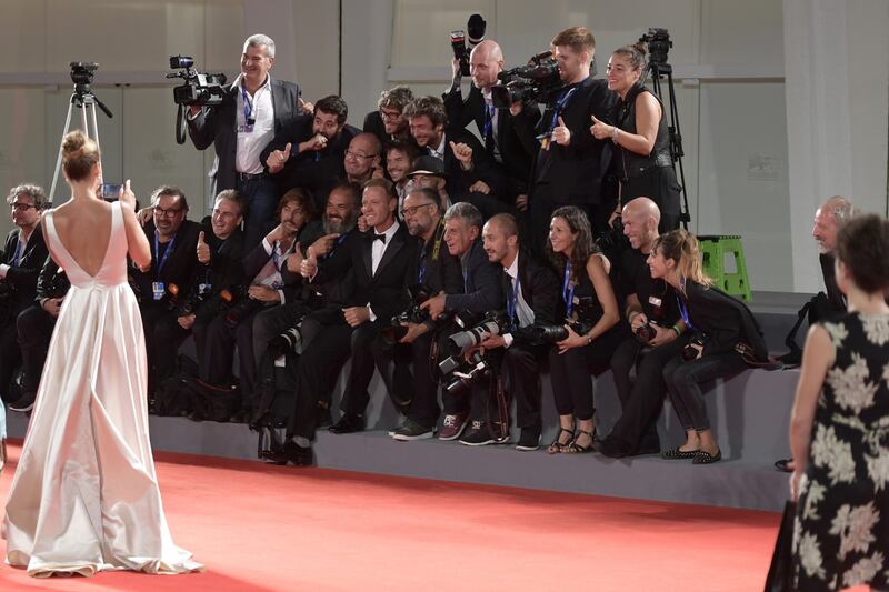 Rocco Siffredi e famiglia alla Mostra del Cinema di Venezia 38