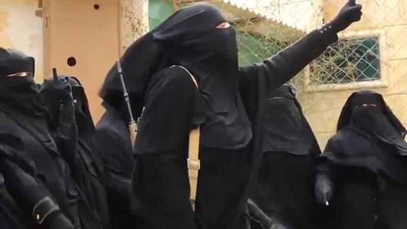 Le guerriere della Jihad in Siria 5