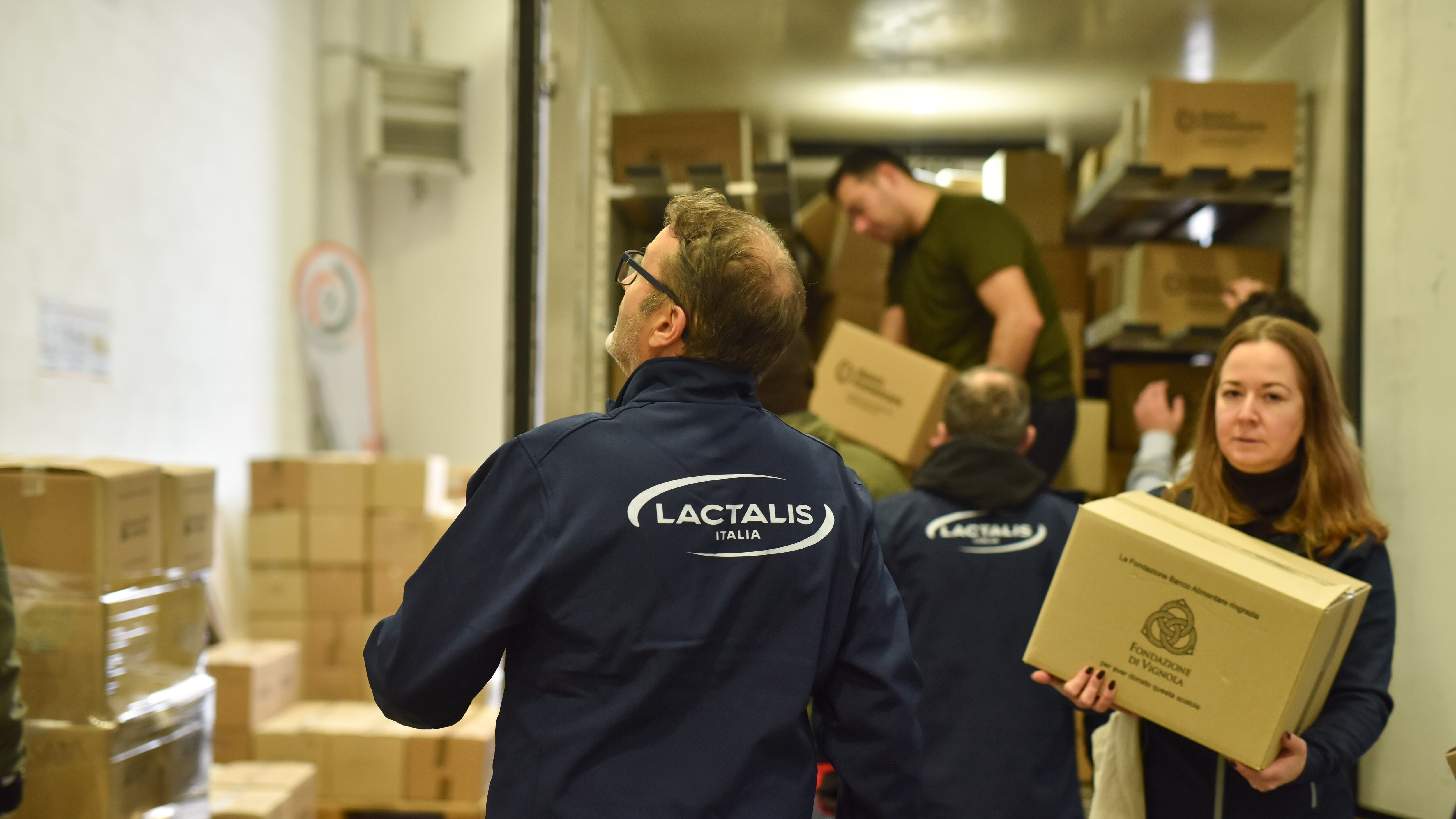 Lactalis al fianco di Banco Alimentare: numeri record per la Colletta 2025