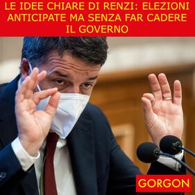Ecco la satira del giorno. Le idee chiare di Renzi 1