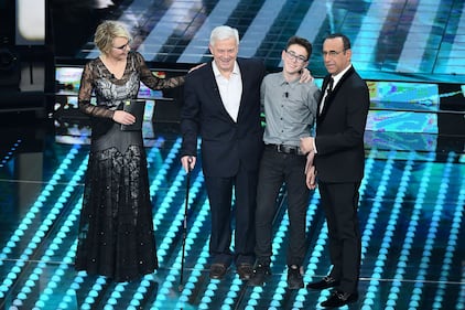 Il nonno eroe di Nizza sul palco dell'Ariston 1