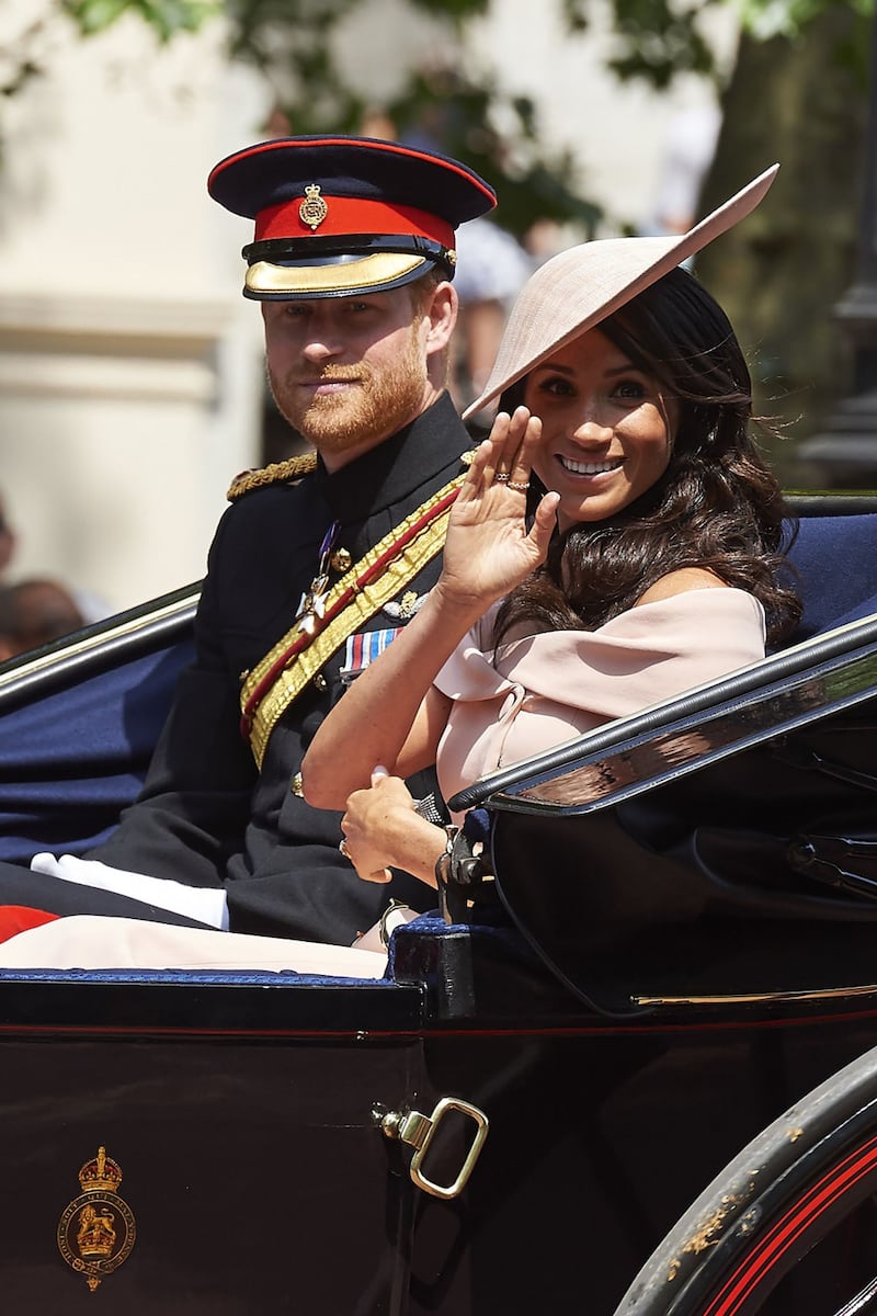 Meghan Markle al Trooping the Colour 8