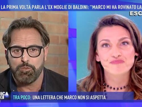 La ex moglie di Baldini: "Marco mi ha rovinato la vita con i suoi debiti"